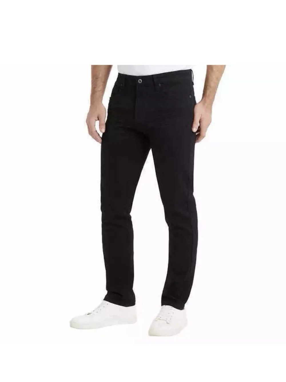 Kenneth Cole Reaction Straight Black Jeans 33x32